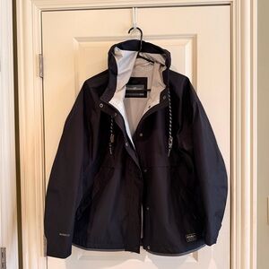 Eddie Bauer packable rain jacket